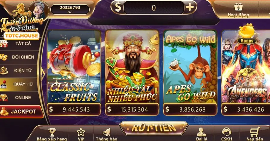 Bước 3: Chọn Game Bắn Cá