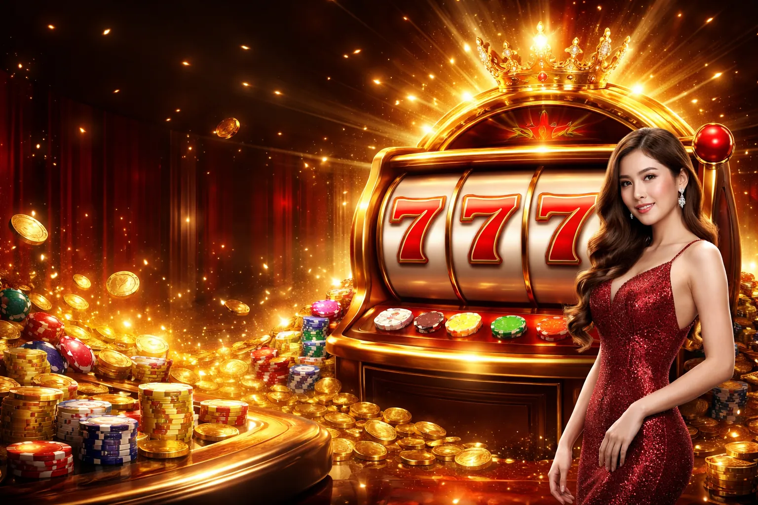 Hình ảnh chính blog ax88 nổ hũ với người chơi chiến thắng và biểu tượng slot game